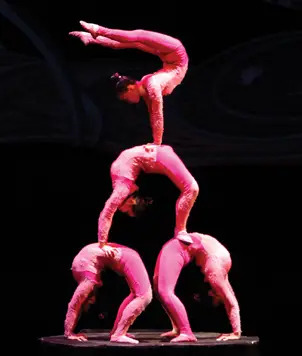 Chinese Golden Acrobats