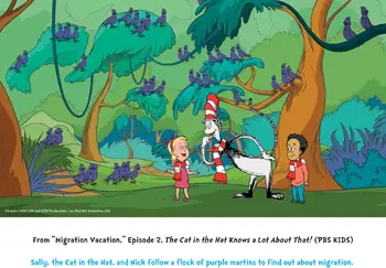 The Cat in the Hat Knows A Lot About That! on PBS Kids; Episode 2, Migration Vacation