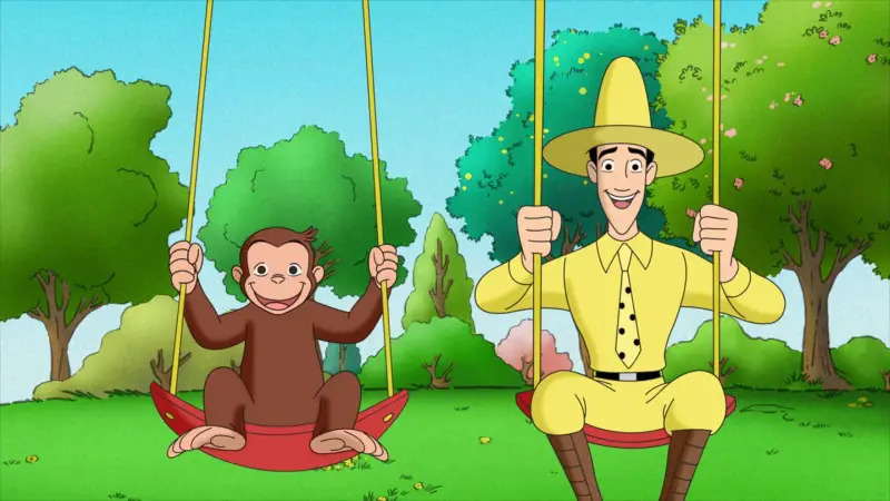 curious george swings into spring