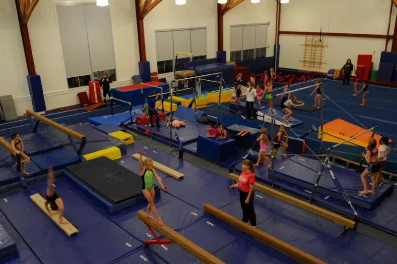 The Darien YMCA gymnastics facility