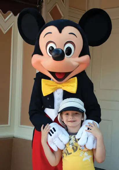 Mickey Mouse at Disney World