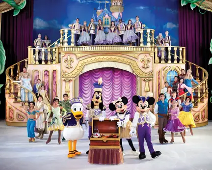 Disney on Ice Treasure Trove full cast