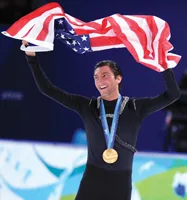 Vancouver Olympics; figure skating champions; figure skating silver medalist Sasha Cohen; 2009 World Champion Evan Lysacek
