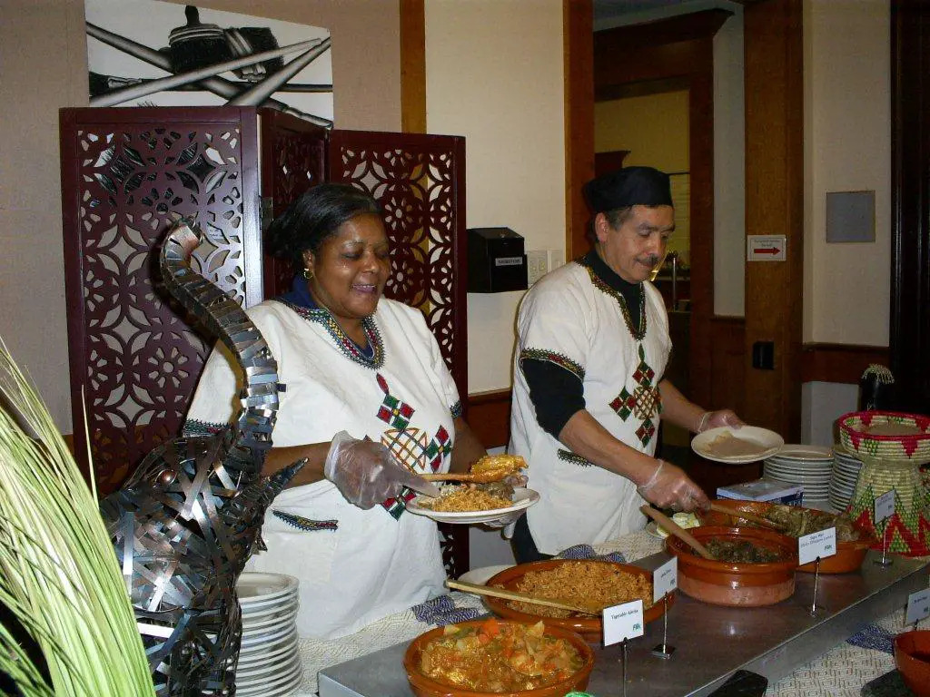 Flik’s Ethiopian Traveling Flavors Booth 