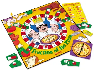 Fraction of the Pizza board game