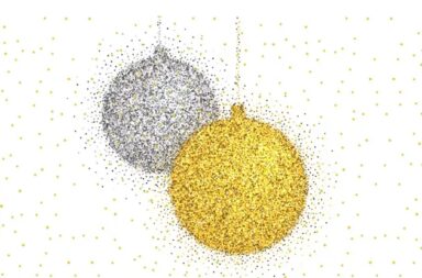 Glitter-Ornament