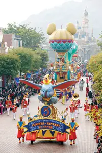 flights of fantasy parade hong kong disneyland resort