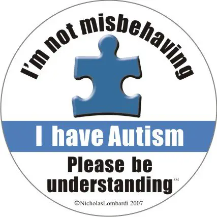 I'm not misbehaving, I have autism. Please be understanding
