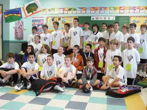 Mid-Westchester JCC Junior Maccabi Games delegation