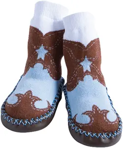 Jazzy Toes cowboy slippers