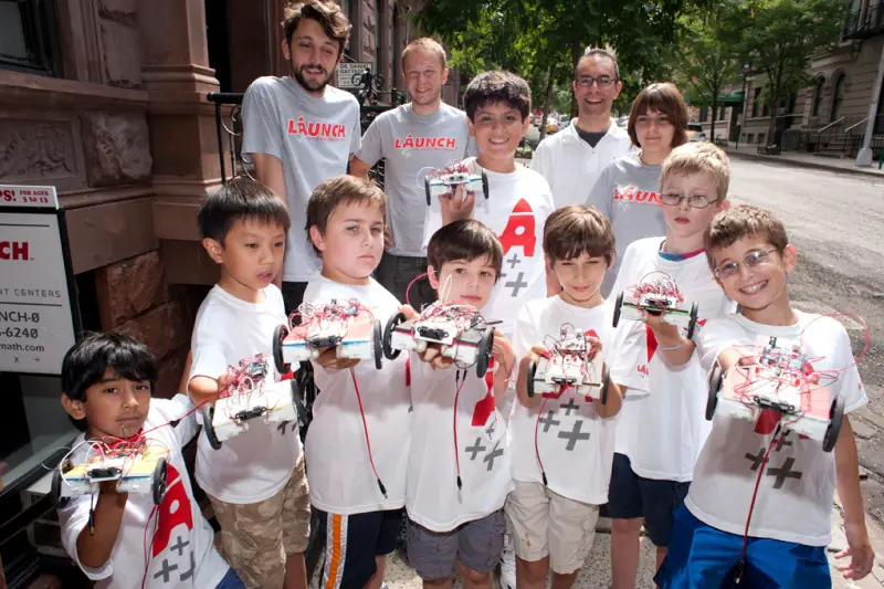 Launch Math and Science Center Robotics Campers