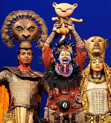 The Lion King on Broadway