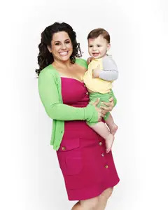 Marissa Jaret Winokur and son Zev