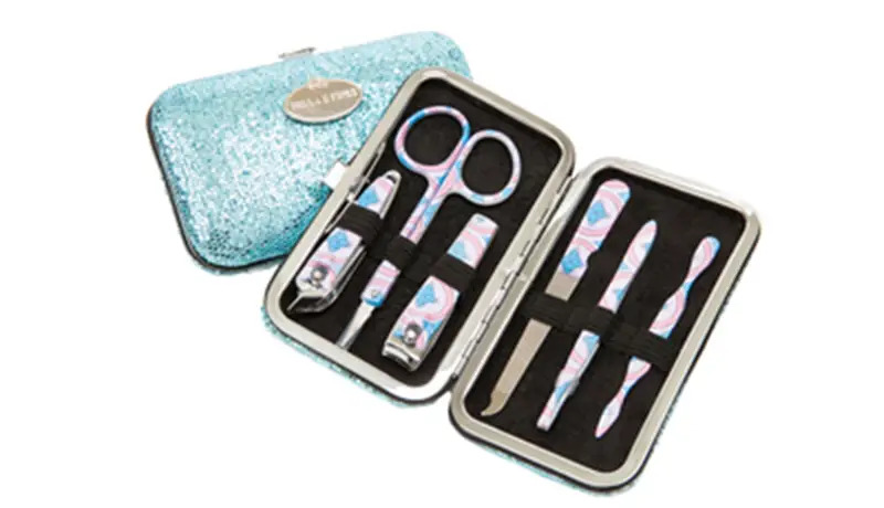 Manicure Set Moroccan Blue Teacher Gift Bellailfiore