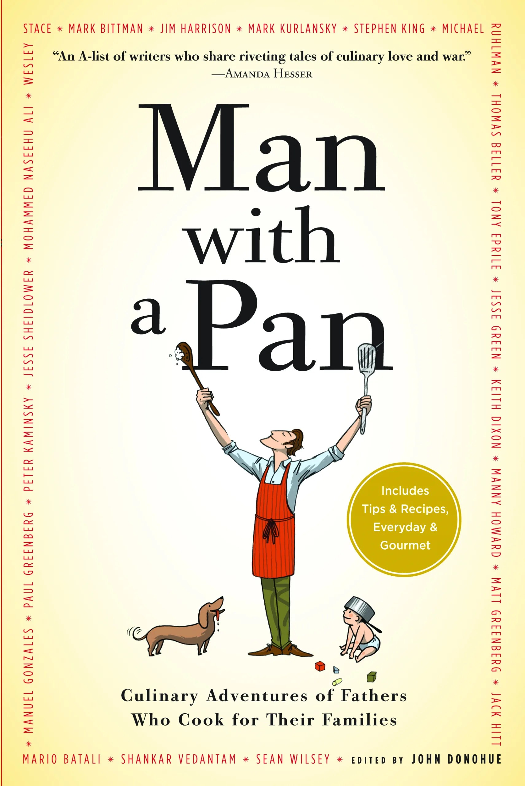 man with a pan book cover