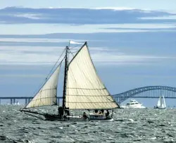 sailboat; Bay Day; Long Island Martitime Museum