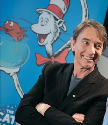 Martin Short, voice of the Cat in PBS series The Cat in the Hat Knows A Lot About That