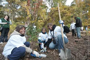 MillionTreesNYC Earth Day activities