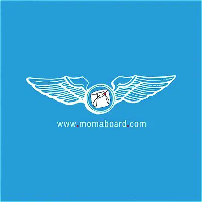 Momaboard logo.