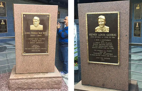 Yankee Stadium's Monument Park