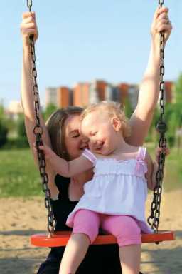 Mother-Daughter-Swings