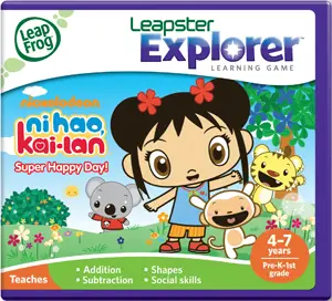 Ni Hao Kai Lan in Super Happy Day! learning game by Leapster Explorer