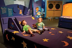 Night Journeys exhibit at Brooklyn Children's Museum