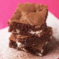 not so blonde brownies recipe from Nielsen-Massey