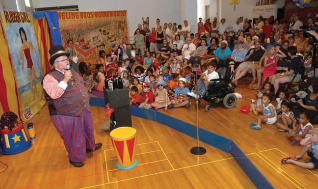 PT Barnum show in Brideport CT
