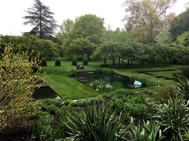 A view of the PepsiCo Sculpture Gardens