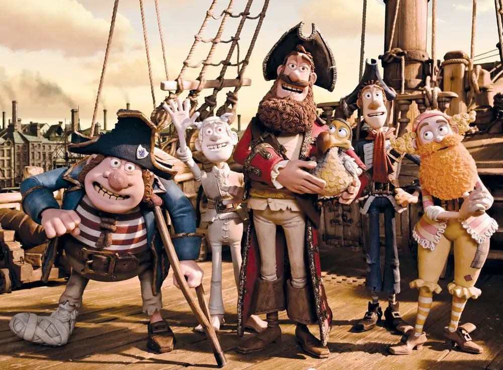 The Pirates! A Band of Misfits movie