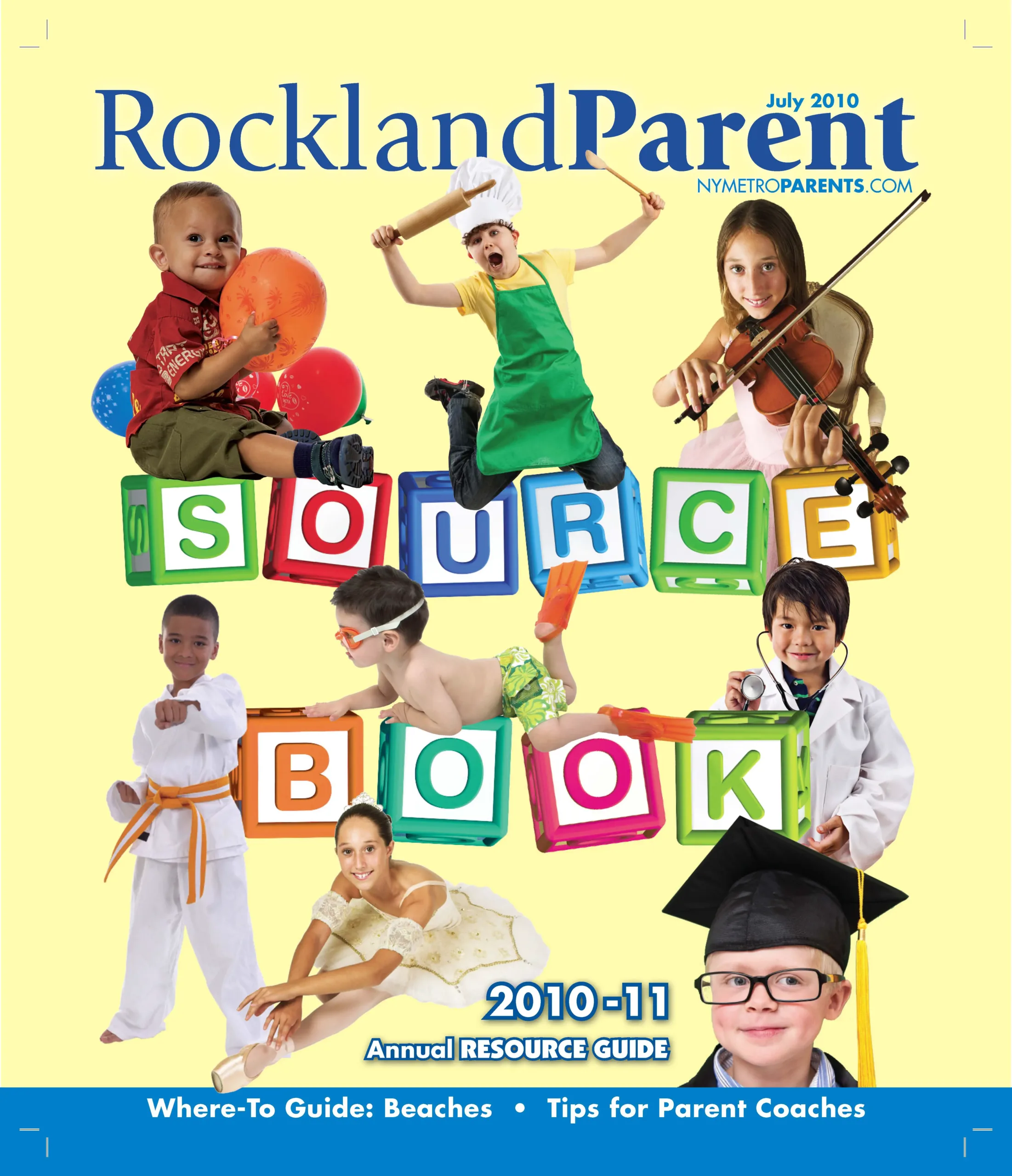 Rockland Parent magazine, Source Book July 2010