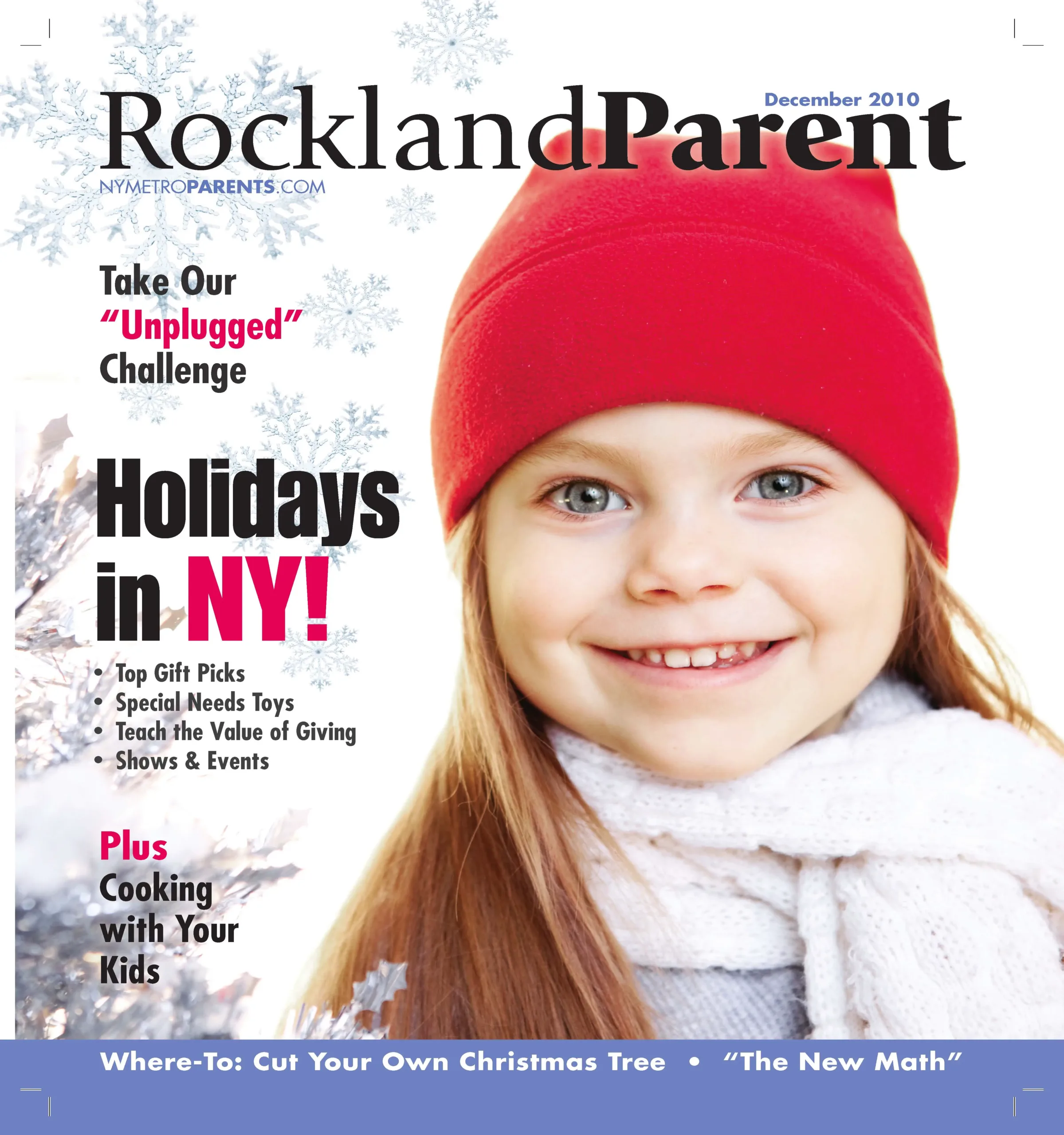 Rockland Parent magazine, january 2011 cover