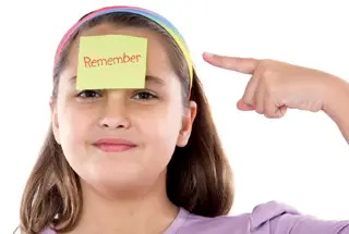 Apps that can help your child with the skill of remembering.