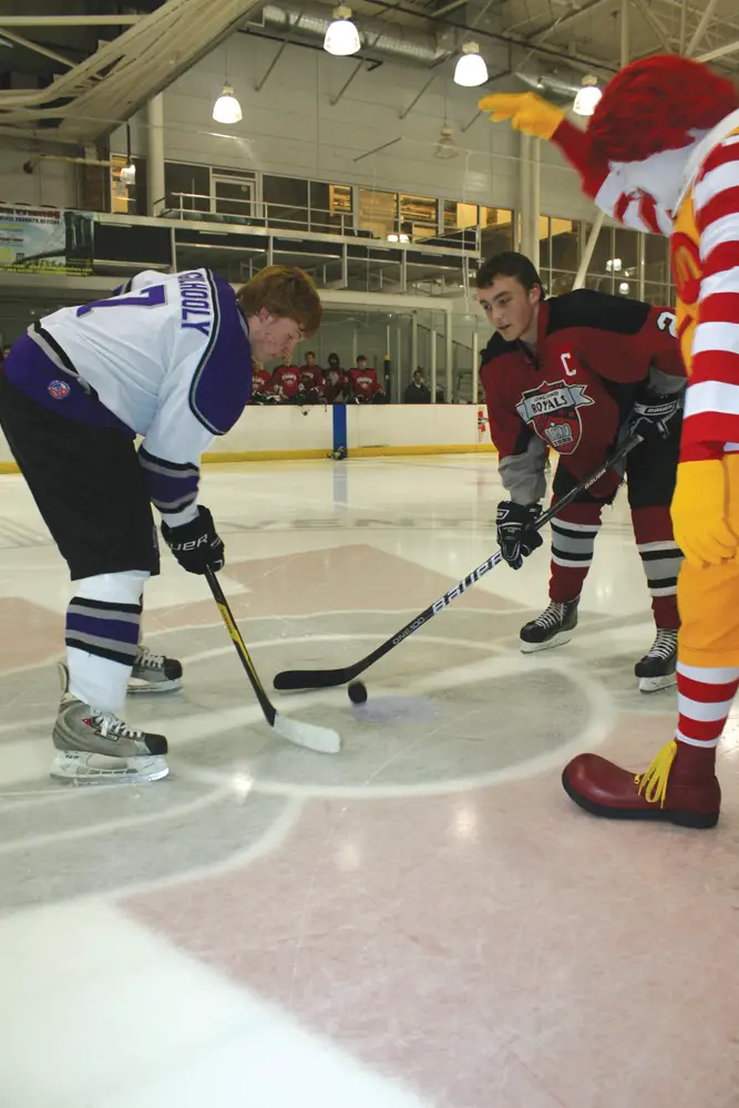 Ronald McDonald ice hockey tournament