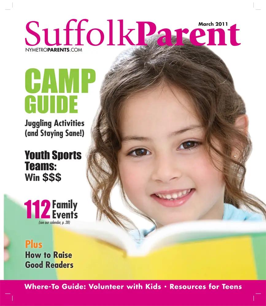Suffolk Parent magazine, March 2011 cover