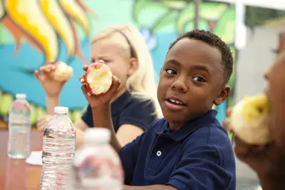 school lunchroom; cafeteria; elementary school; school lunch reform; healthy, hunger-free kids act; child nutrition act
