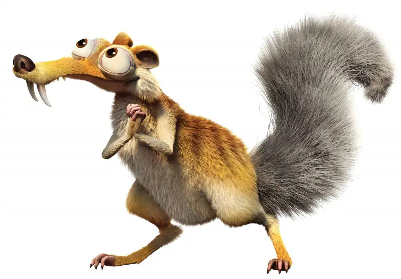 Scrat from Ice Age