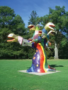 Snake Tree in the Nassau County Museum of Art's Sculpture Garden