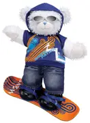 Build-A-Bear's Snow Patrol Cuddly Hugs Blue Teddy