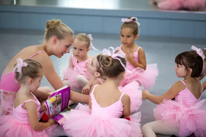 Ballerinas at Studio B Dance Center