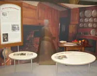 Families explore how American kitchens have changed throughout the last 200 years with a new exhibit at the Long Island Museum in Stony Brook.