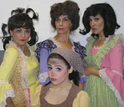 The evil stepsisters take the stage at Elmont Children's Theatre and the Theatre at Westbury, August 2 and August 17.