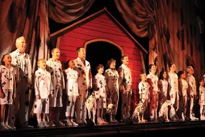 The 101 Dalmatians Musical; NYC; theater at madison square garden