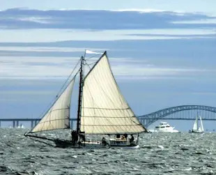 Long Island Maritime Museum; Priscilla; oyster dredge; ship; boat; Long Island, NY