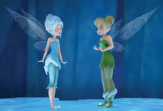 Tinker Bell and her sisiter Periwinkle