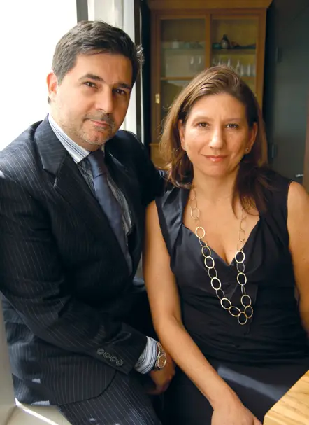 15 East NYC owners Marco Moreira and Jo-Ann Makovitzky