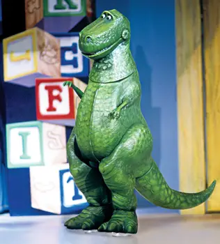 Disney/Pixar's Toy Story 3 on ice; Rex from Toy Story