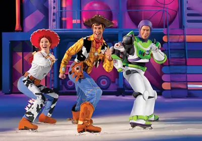 Disney on Ice: Toy Story 3; Woody, Jessie, and Buzz Lightyear from Toy Story