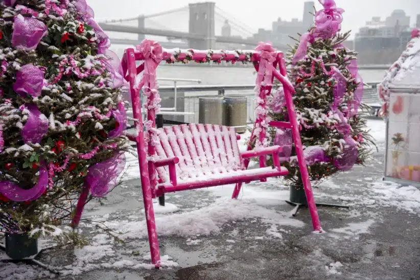Pink Pier: NYC’s Seasonal Pink Paradise